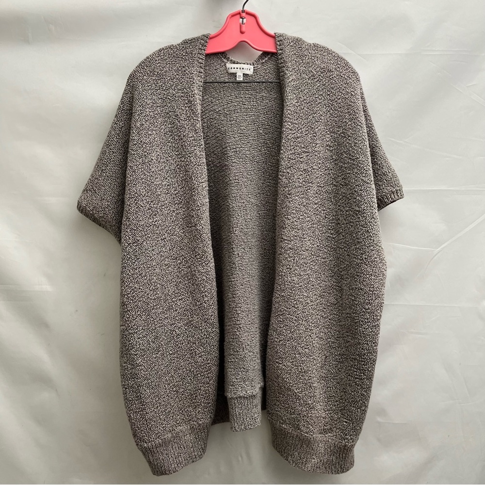 Aritzia - Community Ionic loose knit cardigan - size XXS - warm gray - like new